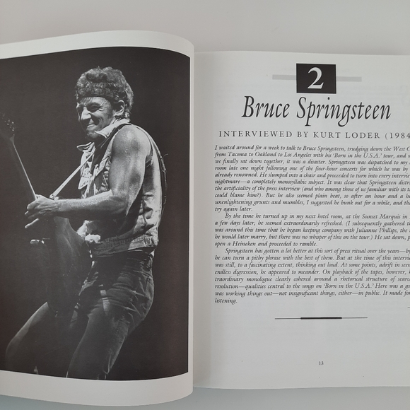 THE ROLLING STONES INTERVIEWS: THE 1980's Springsteen Jagger Coffee Table Book - Picture 11 of 16